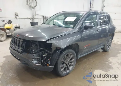 2016 Jeep Compass 75Th Anniversary from USA, damaged, VIN 1C4NJDBB5GD785014